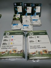 New Genuine Hp 88XL Ink Cartridges Expired Lot of 16