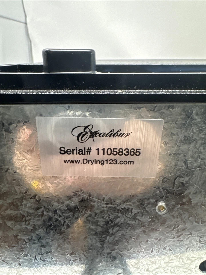 Excalibur 5-Tray Food Fruit Dehydrator Econ 2500 Complete with Screens And Door - Image 4 of 4