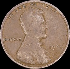 1909 1C Lincoln Wheat Cent Uncertified Circulated BN