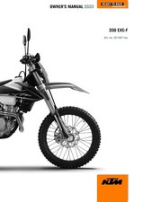 KTM Owners Manual Book Guide 2020 350 EXC‑F US
