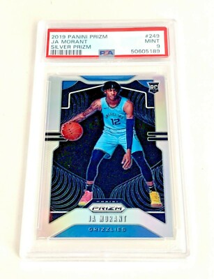 2019-20 Panini Silver Prizm #249 Ja Morant Grizzlies RC Rookie PSA