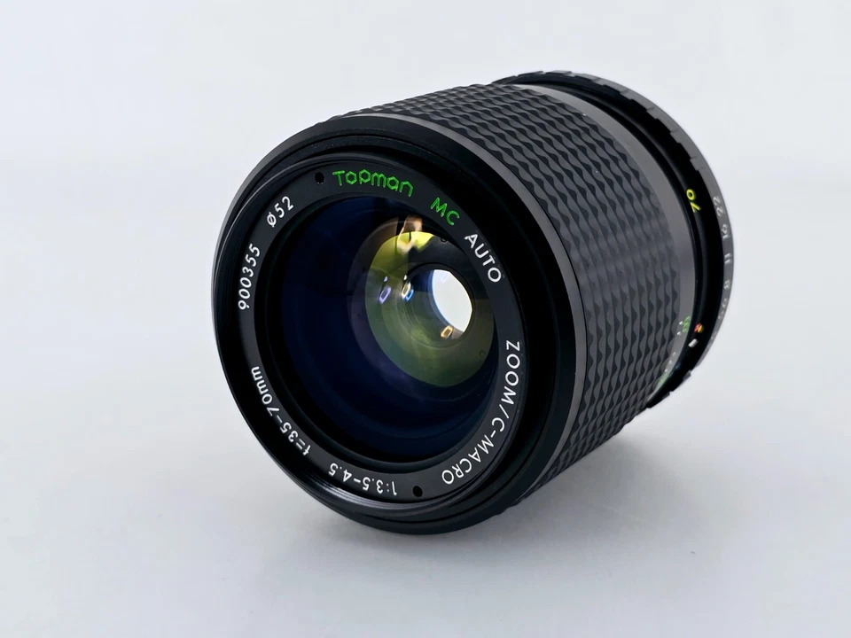 🌸[Near MINT] Topman MC Auto C Macro 35-70mm F3.5-4.5 MF Lens C/Y Mount JAPAN - Image 2 of 4