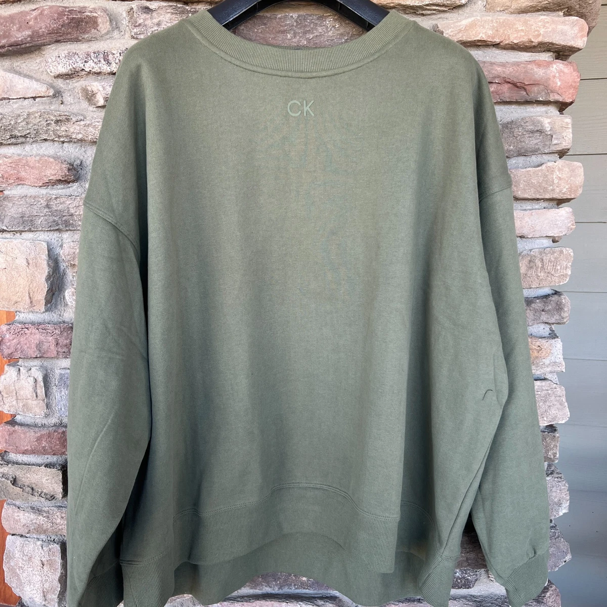Calvin klein cheap crew sweatshirt