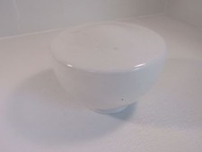 Classic 12in Light Fixture Cover Shade Frosted Mid Century Vintage Glass
