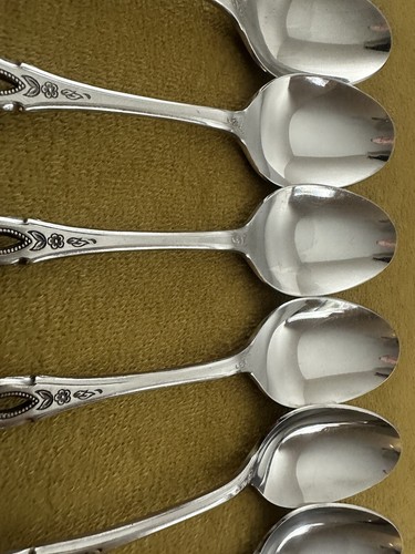 Oneida Northland SCHUBERT Stainless (8) Soup Spoons - Picture 3 of 7