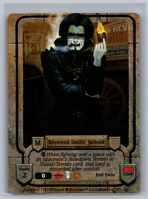 Guardians CCG Reverend Smilin' Jackoid TCG Dagger Isle Trading Card Game