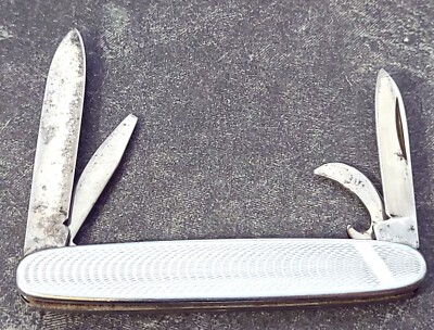 RICHARDS Knife Made in Sheffield England 4 Blade Multi Tool Pen