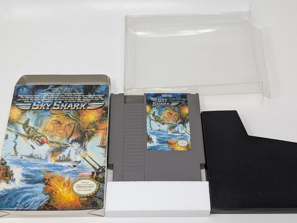 Sky Shark (Nintendo Entertainment System, 1989) - In Box No Manual - Image 3 of 4