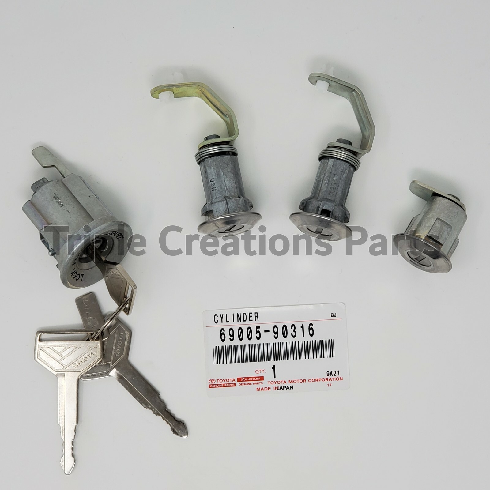 6900590316 TOYOTA Land Cruiser FJ40 FJ43 FJ45 BJ40 Ignition CYLINDER