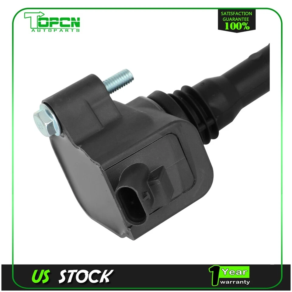 Pacote com 4 bobina de ignição e vela de ignição BMW 330i GT xDrive F34 L4 2.0L 2017-2019 - Imagem 2 de 4