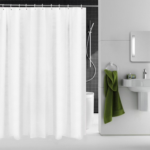 Printed Shower Curtain Waterproof Polyester Fabric Bathroom Shower Curtain - Picture 19 of 60