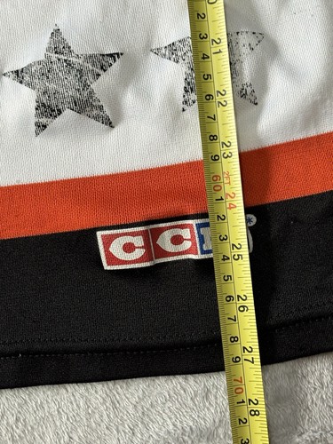 White Wales Conference 1993 Montreal NHL All Star Retro Jersey Medium - Picture 15 of 15