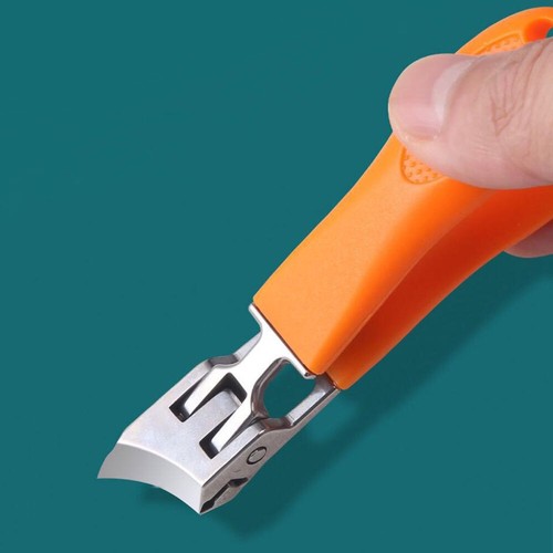 Wide Jaw Opening Anti-Splash Slanted Nail Clipper #T - Picture 24 of 31