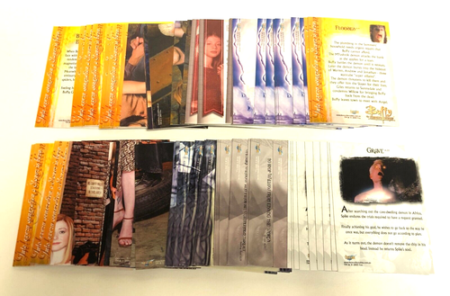 2003 Buffy the Vampire Slayer: The Story Continues Complete Card Set 1-81 Ikon - Picture 3 of 5