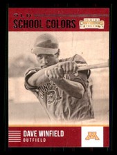 2016 Baseball Panini Contenders Dave Winfield Minnesota Golden Gophers #9 OSC