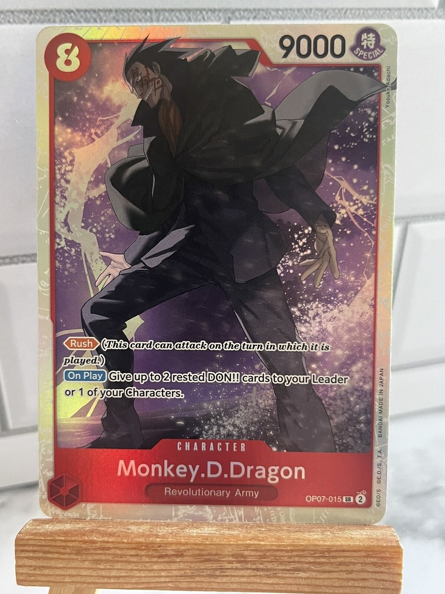 Monkey D Dragon OP07-015 SR One Piece English 500 Years In Monkey D Dragon OP07-015 SR One Piece English 500 Years In