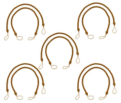 PASSAMANERIA INTRECCIATA OCCHIELLI 20MM - ORO ANTICO