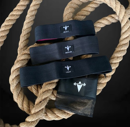 Widerstandsbänder Set Übungsbänder rutschfestes Design für Zuhause Fitnessstudio Hüften Gesäß - Bild 34 von 34