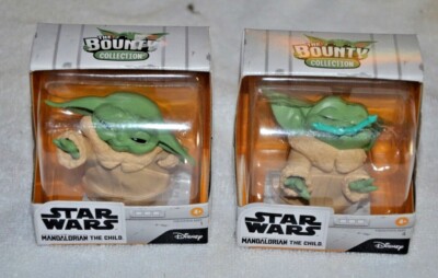 qty 2 Star Wars Mandalorian Child Bounty Collection Baby Yoda Figure NEW