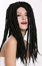 P'tit Clown Rasta-Barett Mit Dreadlocks – Mehrfarbig, Samt/Velours – Für Erwachsene