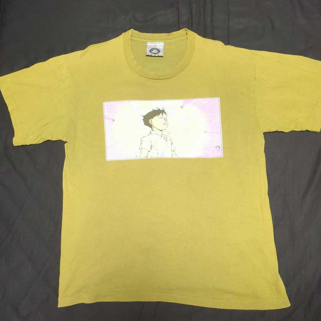 Anarchic Adjustment 90s Vintage AKIRA T-shirt Olive Green Anarchic Adjustment 90s Vintage AKIRA T-shirt Olive Green