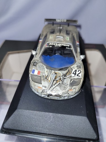 1/43 Minichamps 530 154342 - 1995 Mclaren F1 GTR #42 Silver - Nr. Mint - Photo 4/7