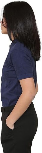 School Uniform Polo Shirt for Girls Pure Cotton Comfort Half Sleeves Size (2-16) - Picture 36 of 60