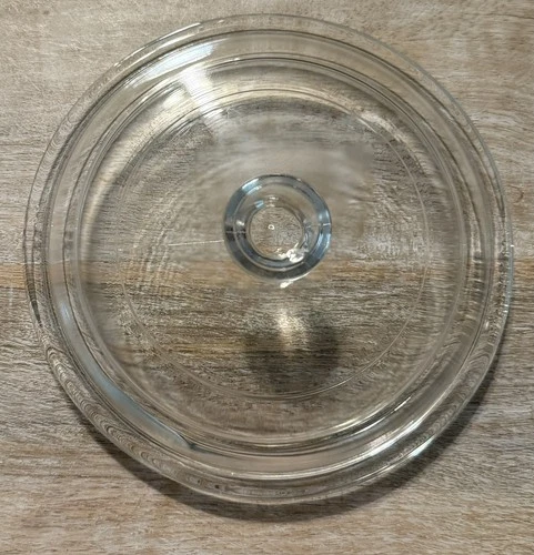 Vintage Pyrex Clear Glass 1-Pint Lid P-81-C P81C Replacement Lid for Saucepan