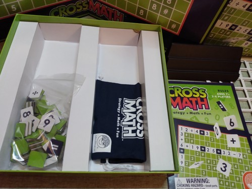 MindWare 2021 Cross Math Strategy Educational Board Game 100% Complete Excellent - Picture 5 of 5