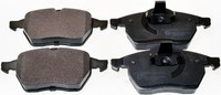 Vorderachse Denckermann B110264 Bremsbelagsatz, Scheibenbremse FüR Opel,Saab