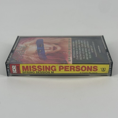 Missing Persons Spring Session M Cassette Tape 4N 16460 Vintage 1982 - Picture 3 of 5