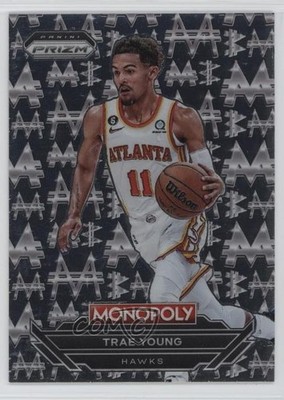2022-23 Panini Prizm Monopoly Money White Trae Young #M1 1f8v