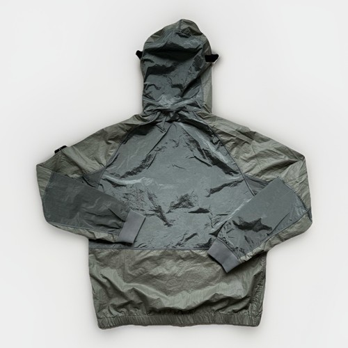 Stone Island Nylon Metal Watro-TC Econyl Hooded Jacket ‘Khaki Green’ Large L - Picture 2 of 15