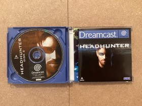 Sega Dreamcast Headhunter Video Game PAL COMPLETE Both Discs 3D Action Adventure