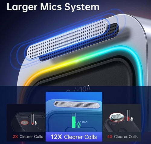 Syncwire Récepteur Bluetooth 5.4 pour Voiture Adaptateur Aux 3.5mm Argent - Photo 3 sur 7