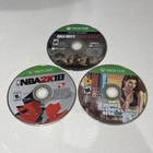 Lot Of 3 - Xbox One Games - COD, GTA, NBA2K - Disks Only - Great Condition