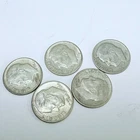 New ListingROOSEVELT SILVER DIMES LOT OF 5 - 90% SILVER FREE SHIPPING #8193