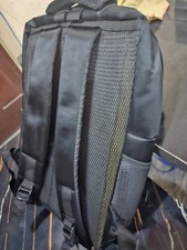 Black Laptop Backpack School Travel Work Rucksack Multi Pocket Water Bottle Hold