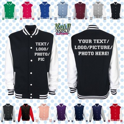 Individuell personalisierte Kinder Kinder Varsity Baseball College Letterman Jacke 2