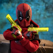 HOT TOYS MMS763 Deadpool & Wolverine KIDPOOL 1/6 scale water pistol set RARE