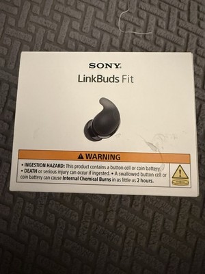 Sony WF-LS910N/BZ LinkBuds Fit True Wireless Noise Canceling Earbuds - Black New