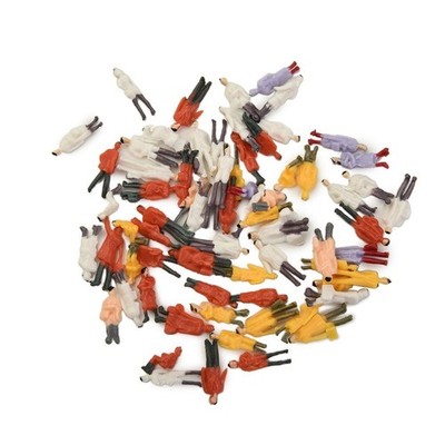 Nagelneu Bemalte Figuren 50 St��ck Vorbildliche Menschen Bestes Geschenk
