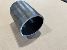 5" OD x 1/4" Wall DOM Seamless Round Tube x 4" Long, Mild Steel Tubing