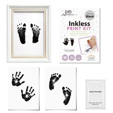 Baby hand footprint makers 3 Packs animal paw print kit with frame