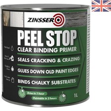 1L Peel Stop Clear Binding Primer - Quick Drying Non-Toxic Interior/Exterior Use