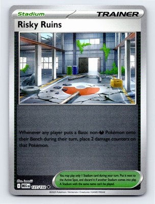 Risky Ruins 127/132 - ME01: Mega Evolution Reverse Holo
