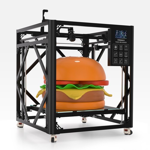 Tronxy VEHO 800 PRO Biggest Volume 3D Printer DIY Kit 800×800×800MM Huge 512L