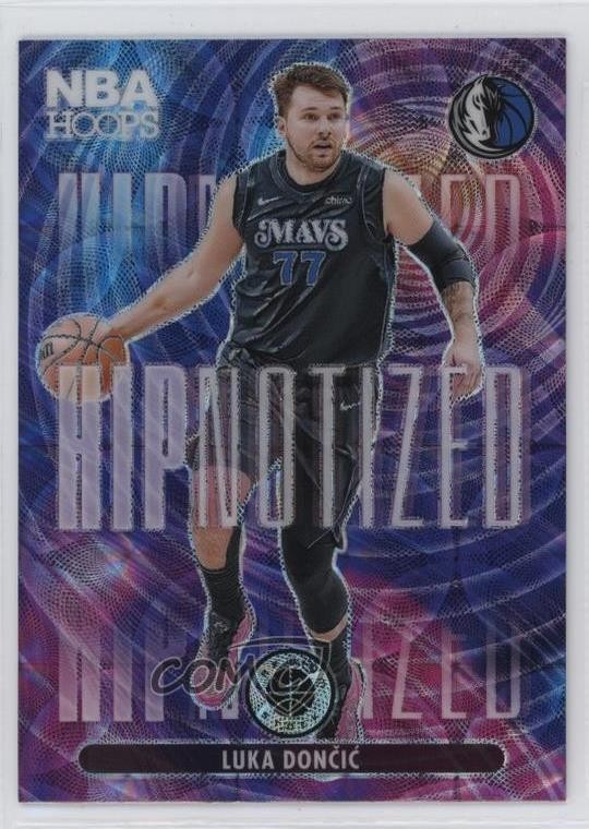 2023-24 Panini NBA Hoops Premium Stock Hipnotized Luka Doncic #9 19n6