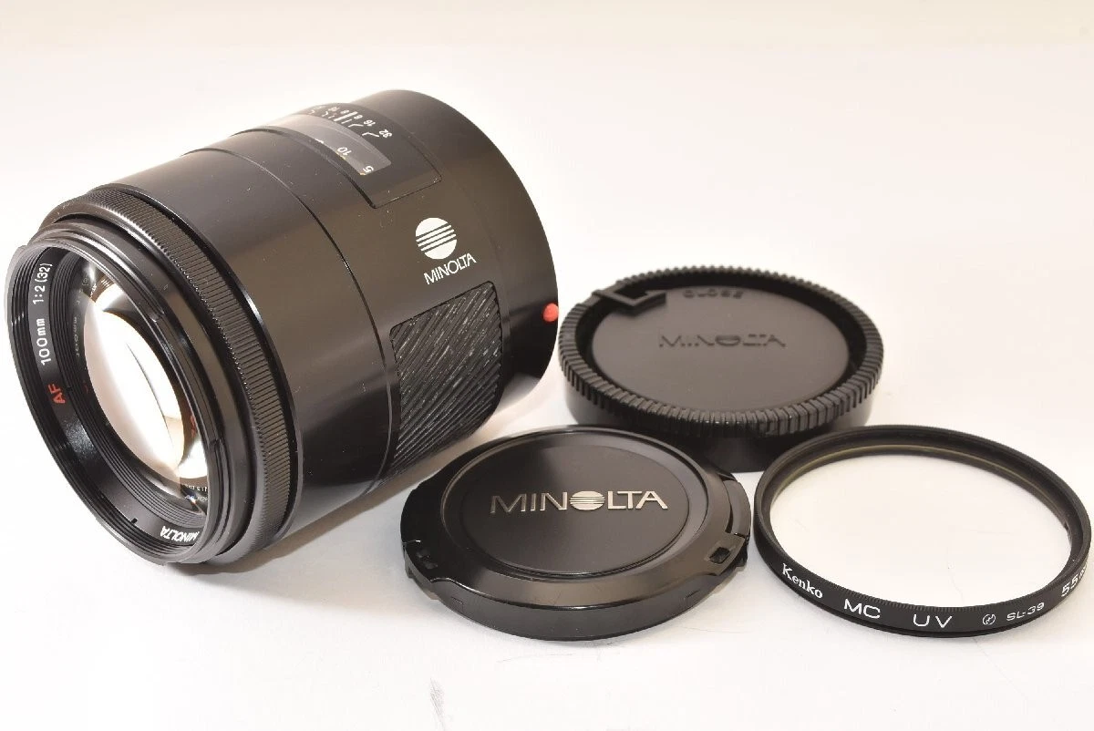 16713) MINOLTA AF 100mm 2 (32) 55mm ＊動作系光学系＊