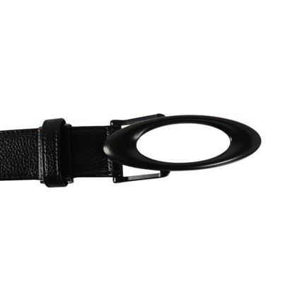 Oakley Ellipse Belt Synthetic leather PU logo buckle color Black